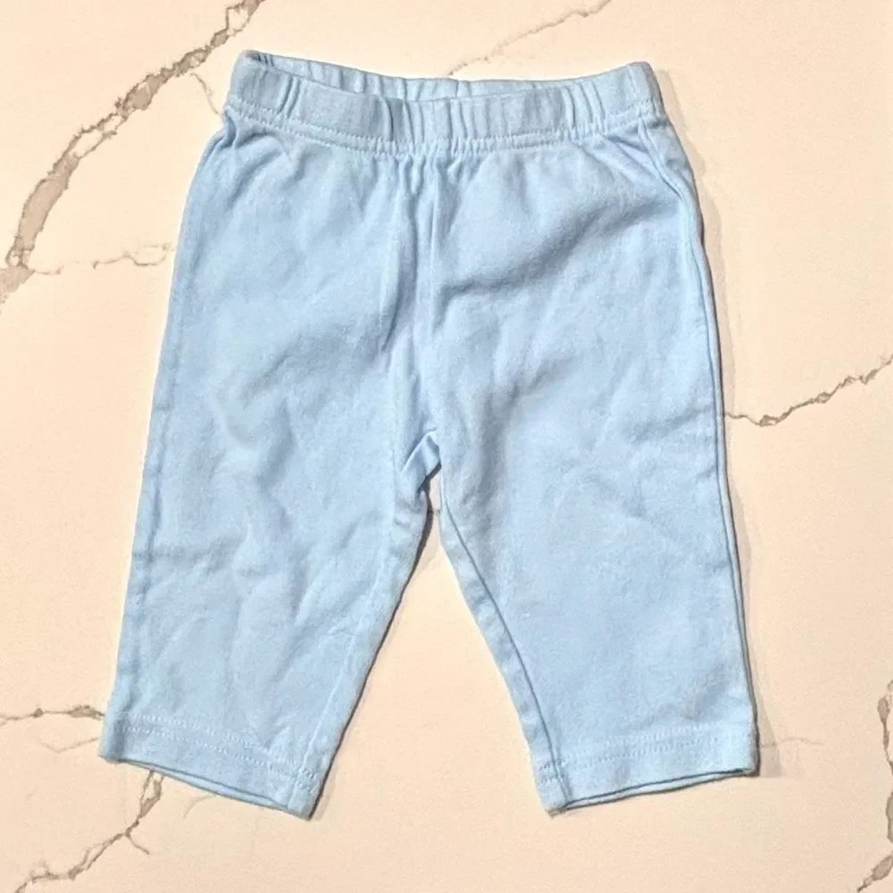 CIRCO 4-Piece Bodysuits Lounge Pants Infant Baby Set Light Blue Grey White 6-9M